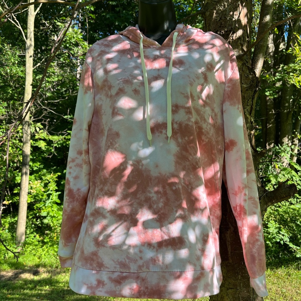 Bobbie Brooks Blush Tie-Dye Hoodie